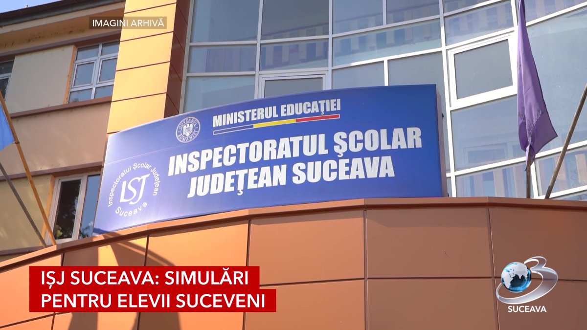 IȘJ Suceava: Simulări pentru elevii suceveni