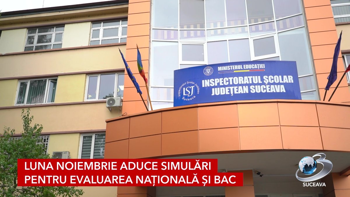 Luna noiembrie aduce simulări pentru Evaluarea Națională și BAC