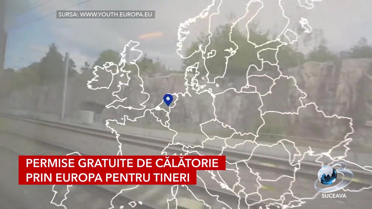 Permise gratuite de călătorie prin Europa pentru tineri