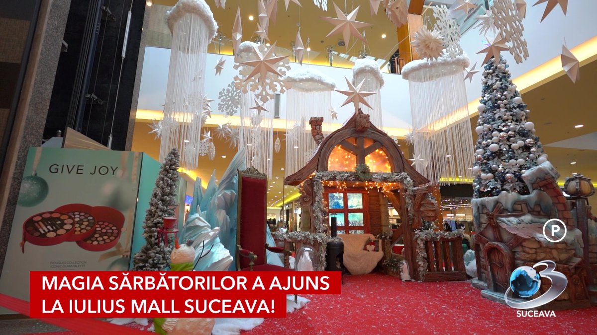 Magia sărbătorilor a ajuns la Iulius Mall Suceava!