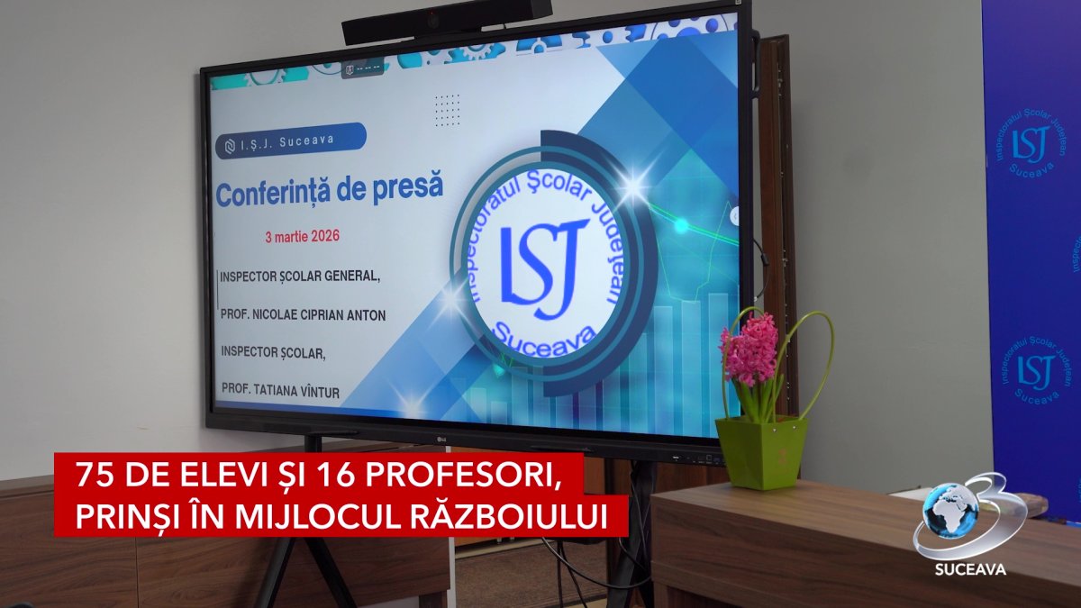 Peste 90 de elevi și profesori suceveni, blocați în Orientul Mijlociu