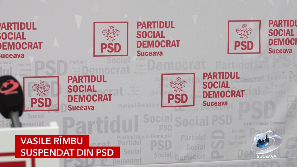 Vasile Rîmbu suspendat din PSD