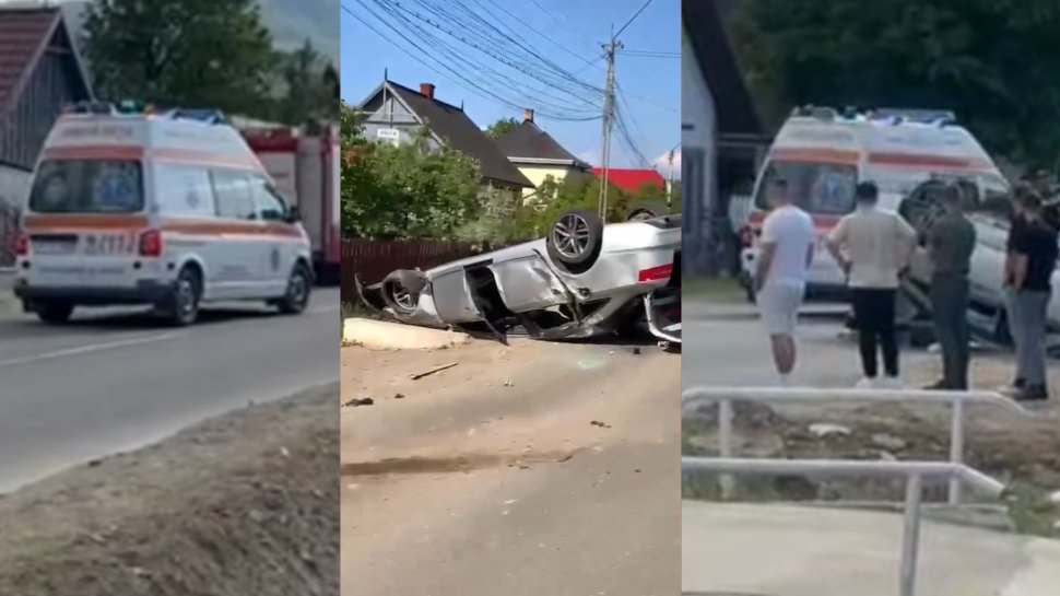 Accident rutier grav petrecut la Straja