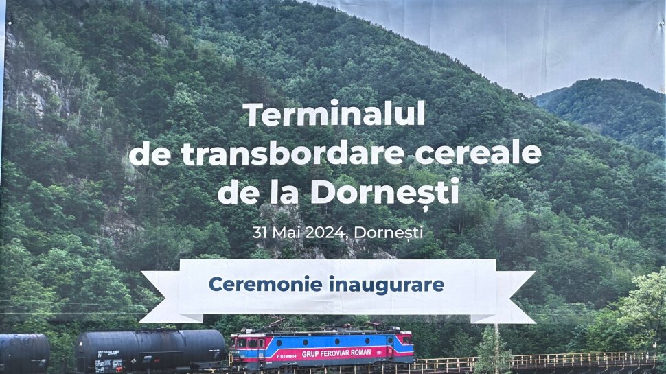 Noul terminal de la Dornești, un pas major în facilitarea exporturilor agricole ucrainene