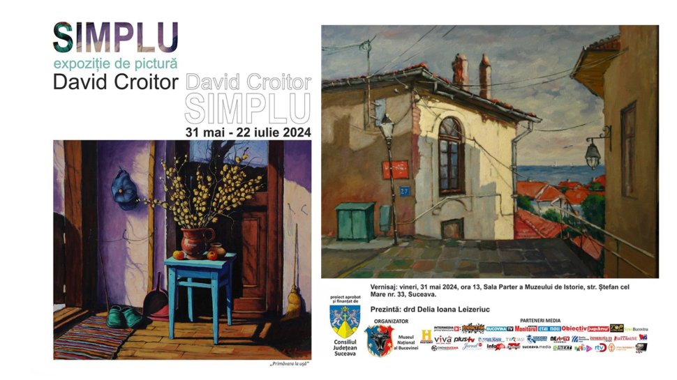 Vernisajul expoziției de pictură ''simplu'', la Muzeul Național al Bucovinei