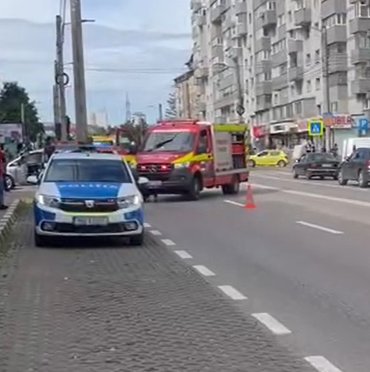 Motociclist rănit, în urma unui accident în George Enescu  403