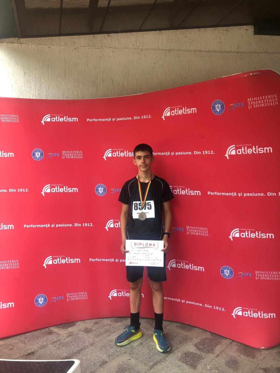Casian Marius Zara, două medalii de bronz la Campionatul Național de Atletism U13 440