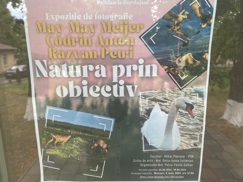 ”Natura prin obiectiv”, la galeria de artă ”Art la Burdujeni”