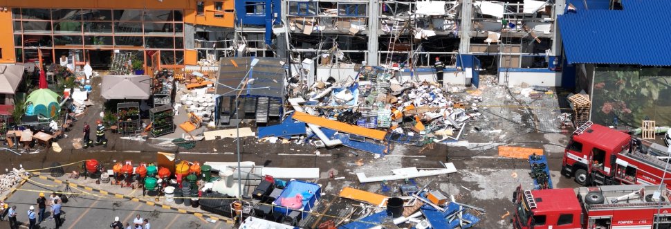 Momentul exploziei din Botoșani a fost surprins de camerele de supraveghere 491