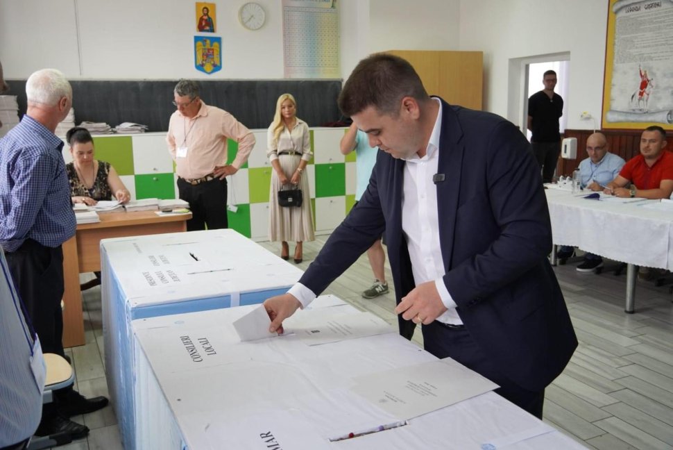 Gheorghe Șoldan a votat pentru viitorul județului Suceava 