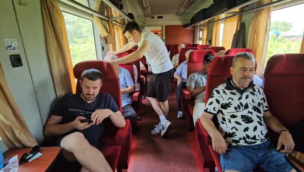  Călătoriile cu trenul pot fi extrem de neplăcute în această perioadă din cauza căldurii 829