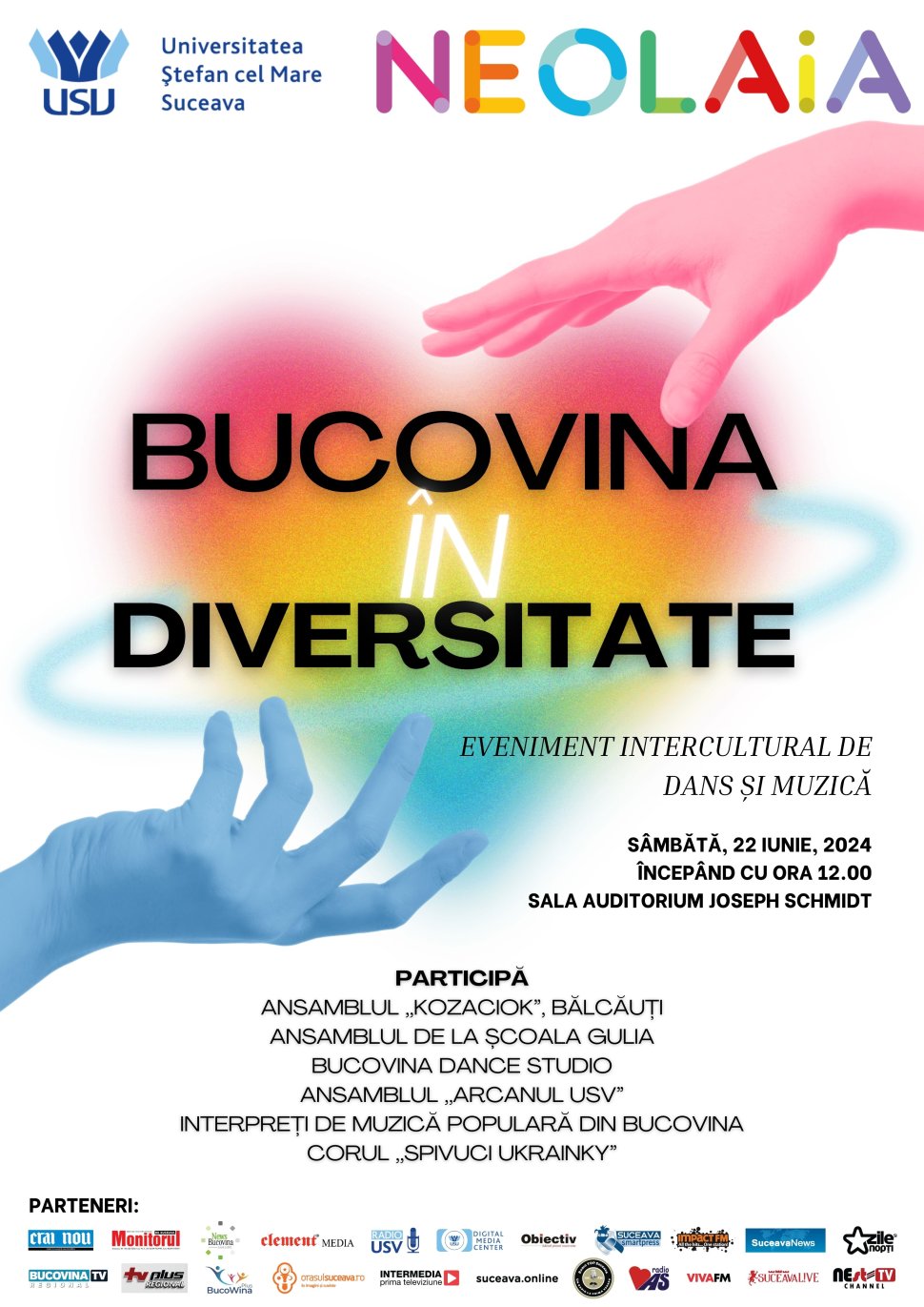 „Bucovina în diversitate” celebrează participarea USV la proiectul „NEOLAiA”