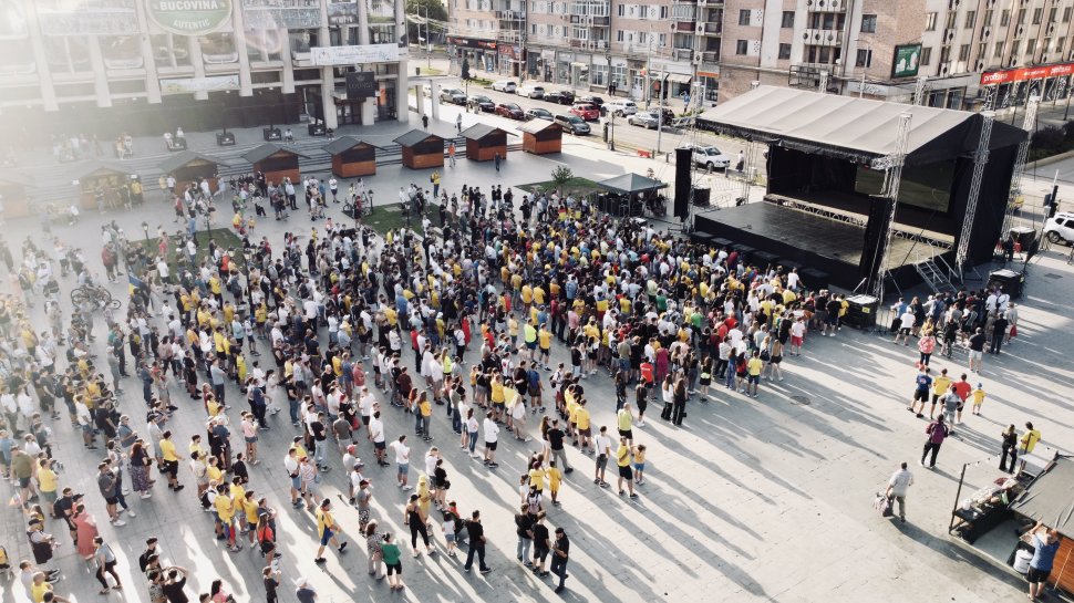 Momentele de bucurie ale sucevenilor, la meciul tricolorilor 1015