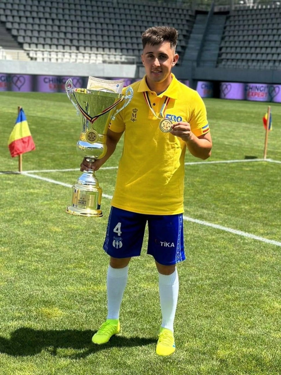 Polițistul sucevean de Frontieră Andrei Humeniuc, pe podium la Cupa Regelui de Oină 1006