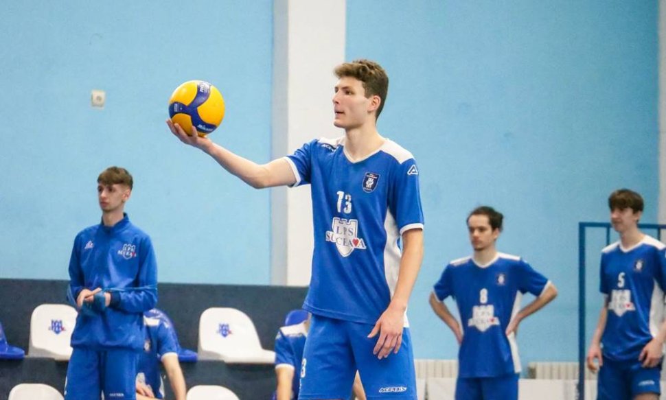 Voleibaliștii suceveni Ioan Verciuc și Luca Ghiuță, pregătiți pentru Campionatul European U18