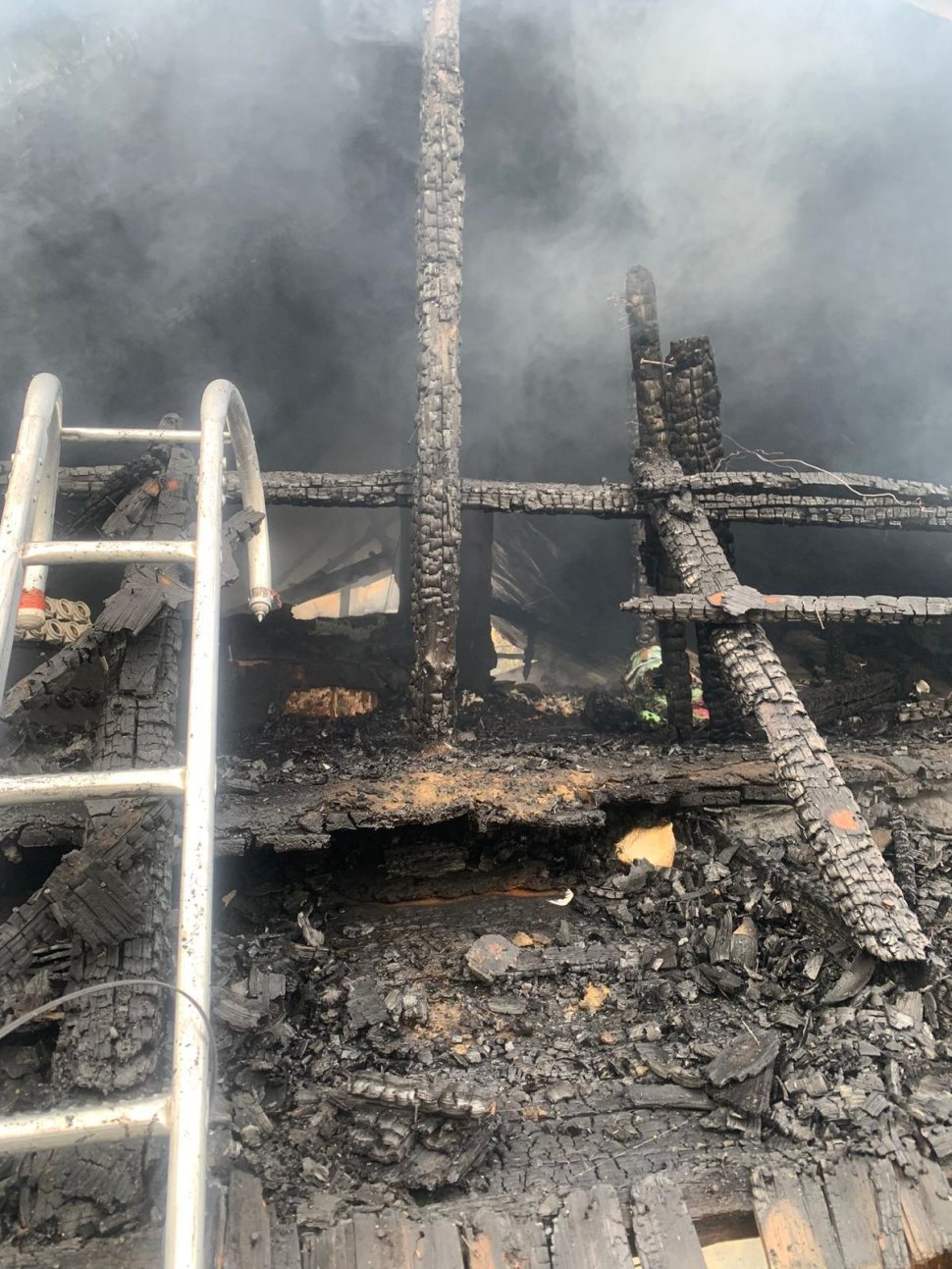 Incendiu la o casă din municipiul Suceava 1072