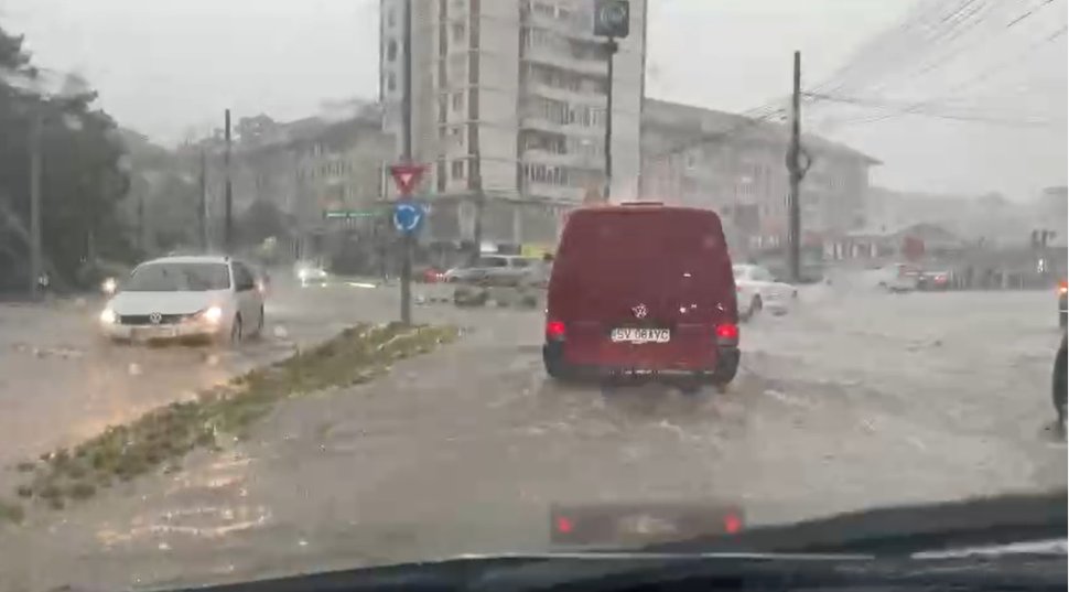 Codul portocaliu a făcut ravagii în municipiul Suceava