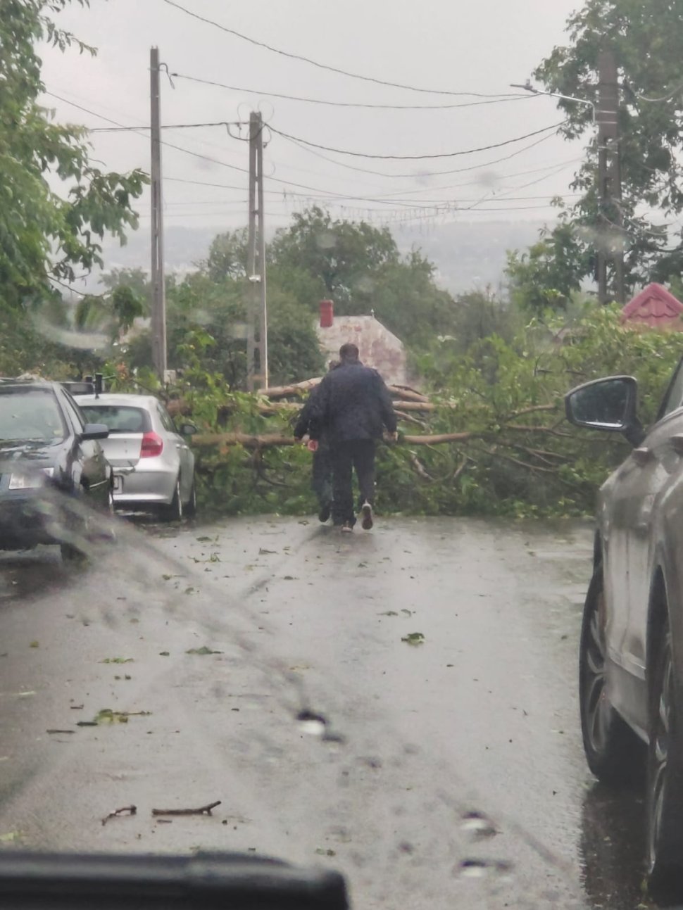 Codul portocaliu a făcut ravagii în municipiul Suceava 1163