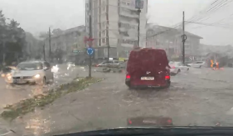 Bilanțul intervențiilor pompierilor în urma furtunii 1177