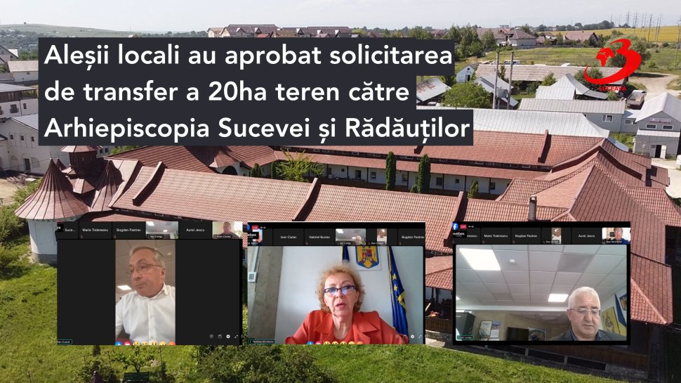 Aleșii locali suceveni au aprobat solicitarea de transfer a 20ha teren de la Stațiunea de Cercetări, la Arhiepiscopia Sucevei