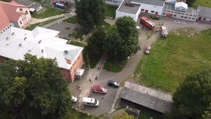 Incendiu la Centrul de Recuperare și Reabilitare Neuropsihiatrică din Sasca Mică 1387