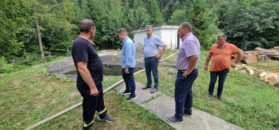 Gheorghe Șoldan caută soluții temporare pentru apa la robinetele din Solca 1512