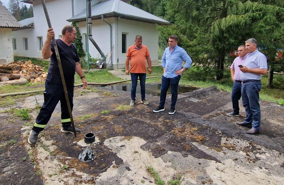 Gheorghe Șoldan caută soluții temporare pentru apa la robinetele din Solca 1518