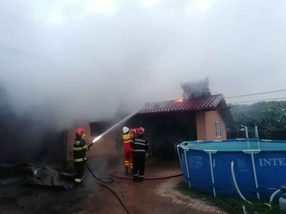 Incendiu la o gospodărie din Bogdănești 1534