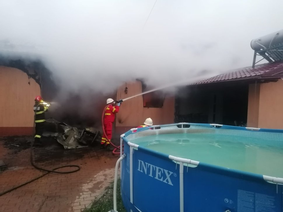 Incendiu la o gospodărie din Bogdănești 1536