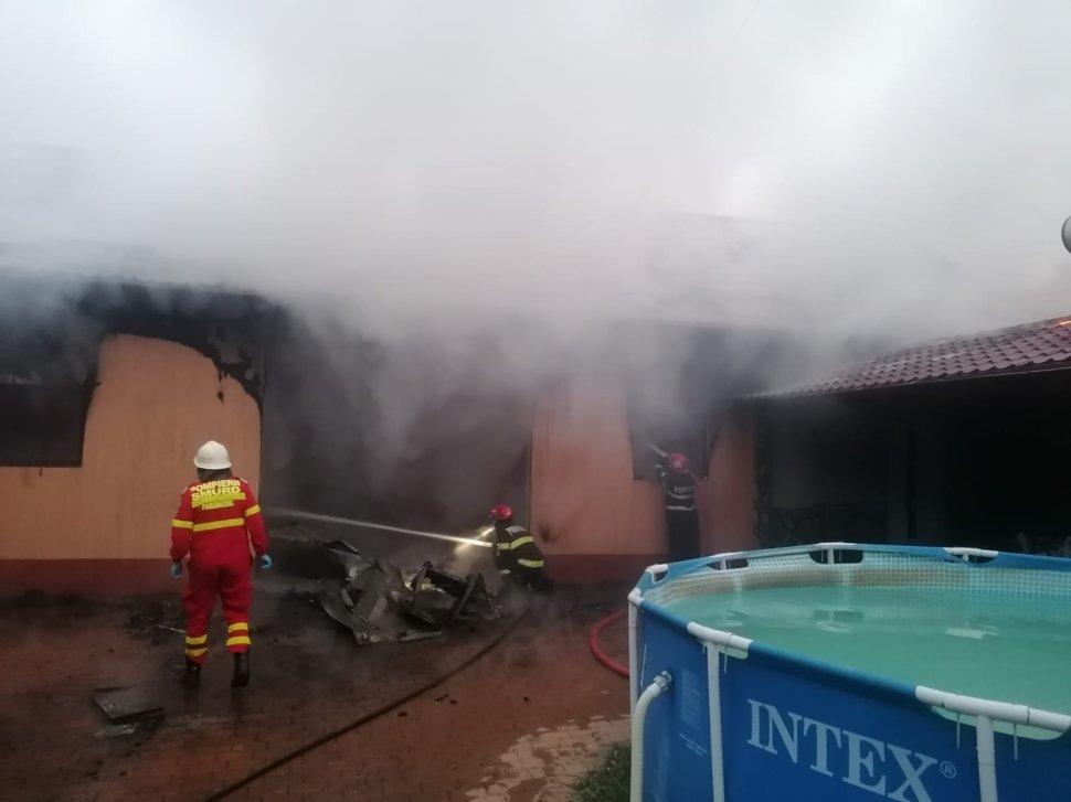 Incendiu la o gospodărie din Bogdănești 1537