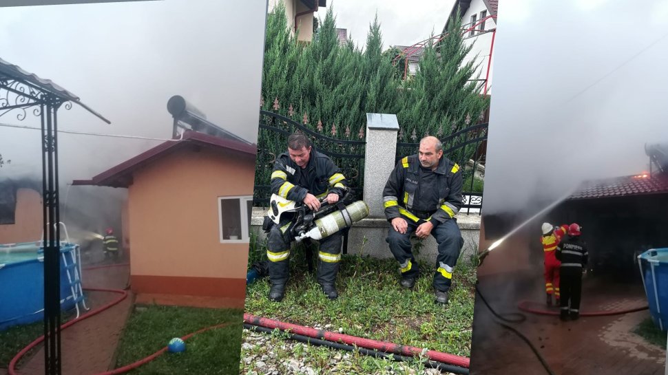 Incendiu la o gospodărie din Bogdănești