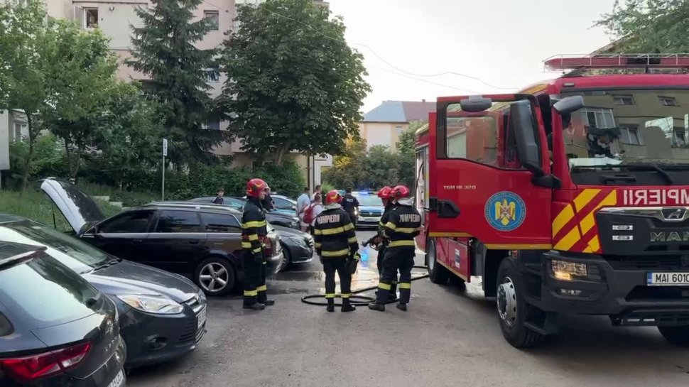 Incendiu la un autoturism în Suceava 1613