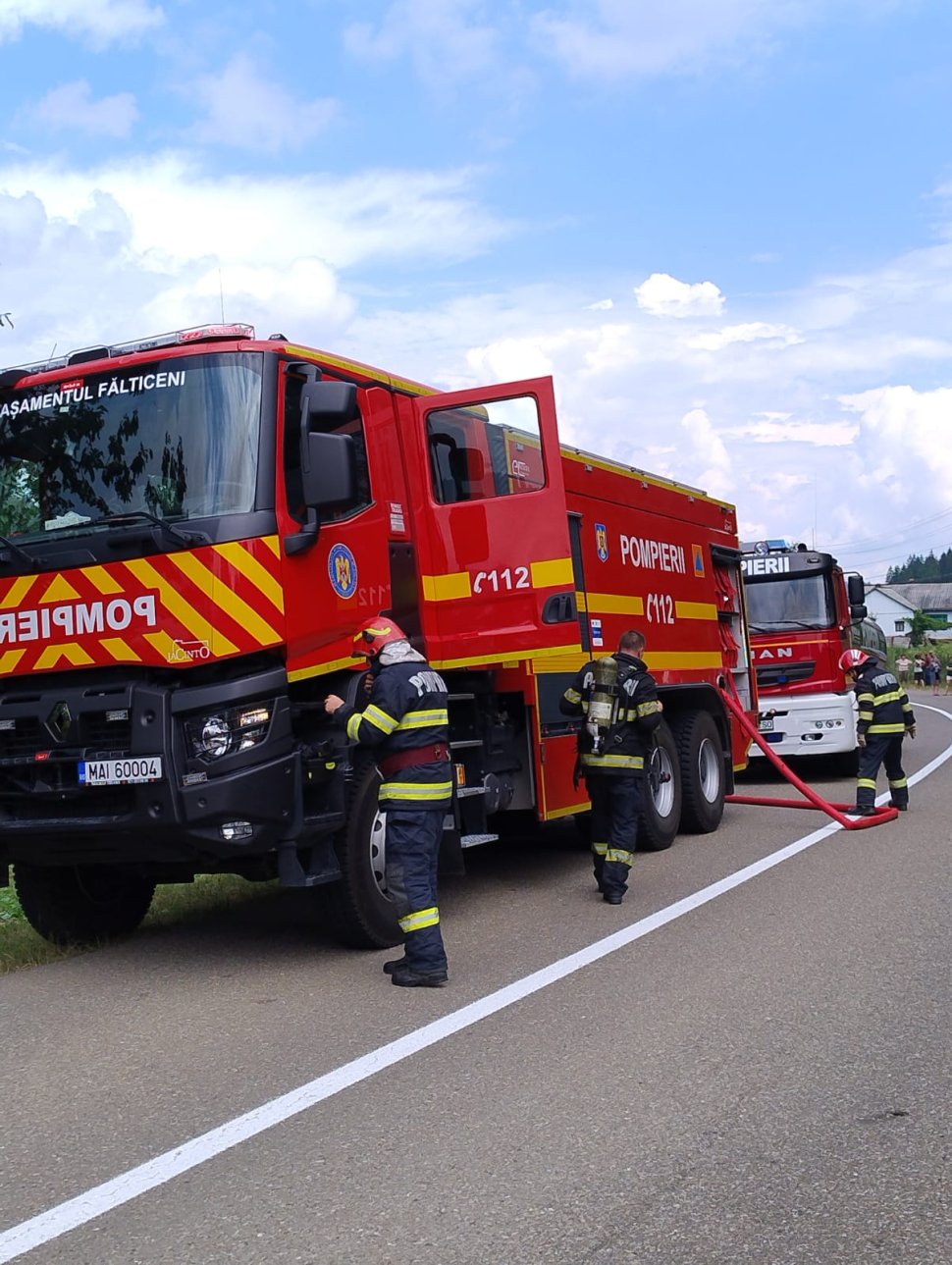 Incendiu de proporții la o casă din Văleni-Stânișoara 1632