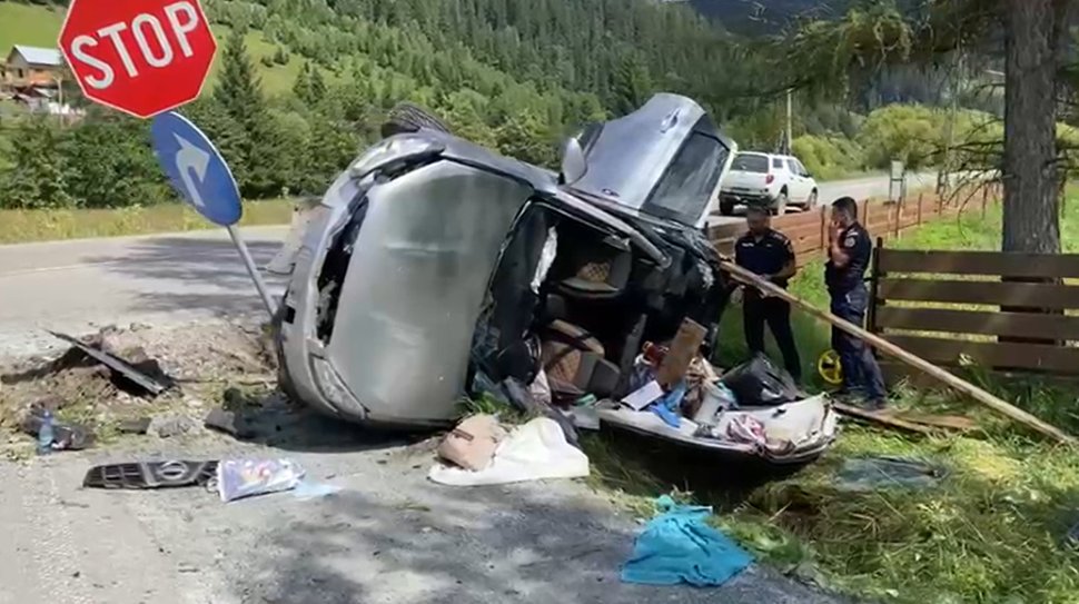 Accident rutier cu două victime pe raza localității Ciocănești 1714