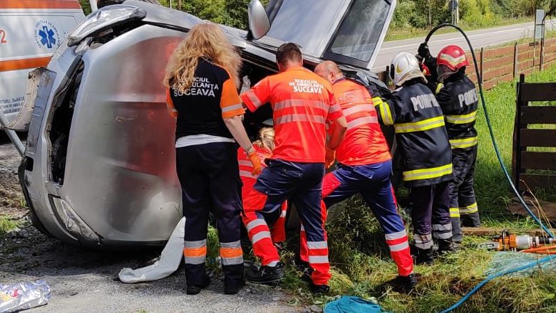 Accident rutier cu două victime pe raza localității Ciocănești 1716