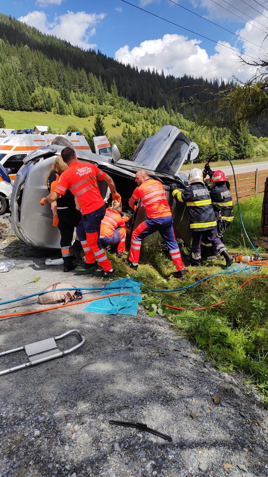 Accident rutier cu două victime pe raza localității Ciocănești