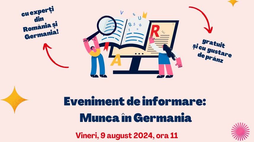 Evenimentul „Munca în Germania” se organizează vineri la Suceava