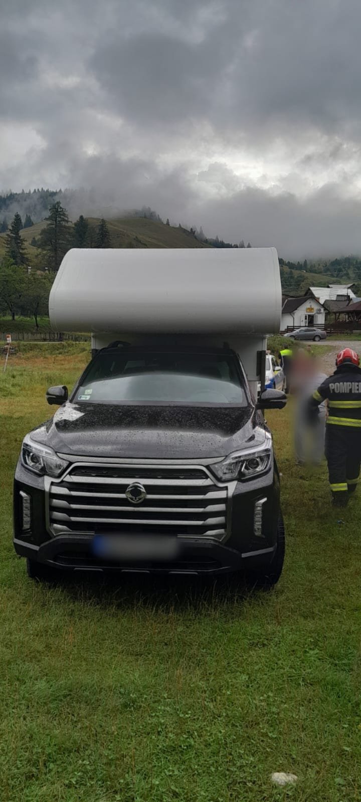 Momente de panică pentru două persoane, după o explozie în rulota în care stăteau 1836