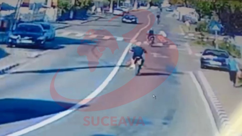 Un copil a fost lovit de două motociclete, la Baia  1915