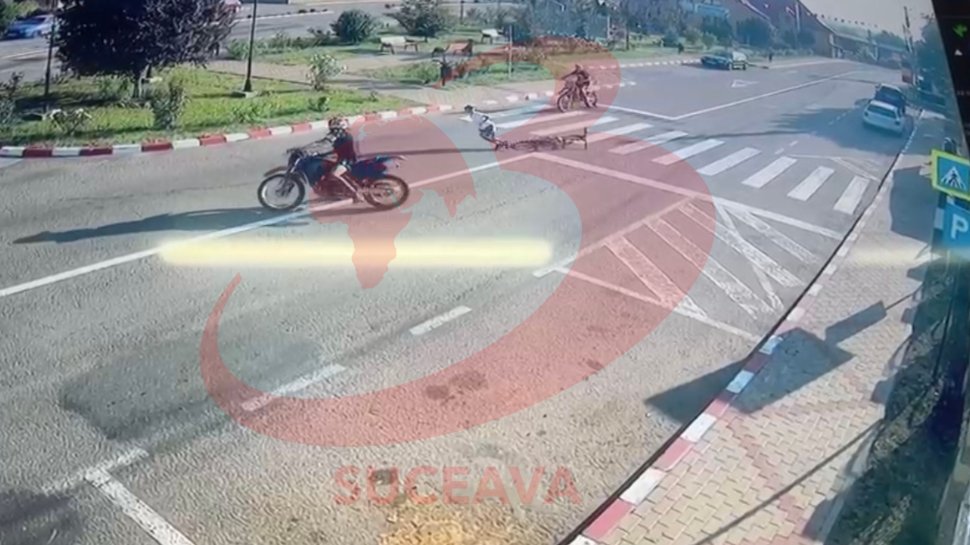 Un copil a fost lovit de două motociclete, la Baia  1918