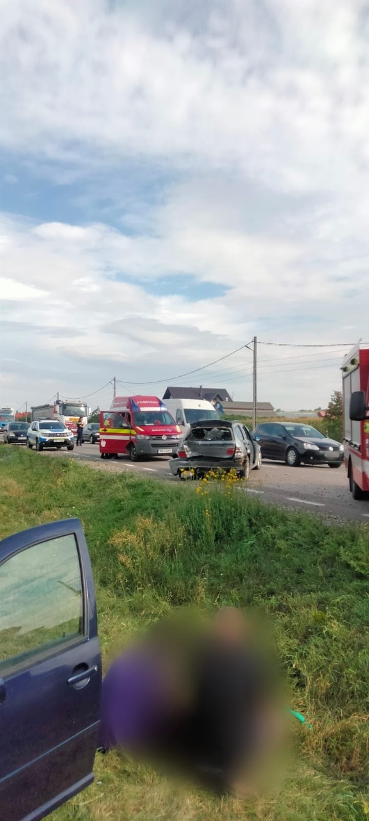 Accident între două mașini la Vadu Moldovei