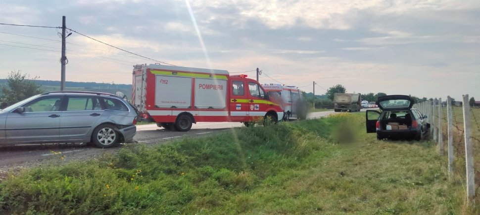 Accident între două mașini la Vadu Moldovei 1957
