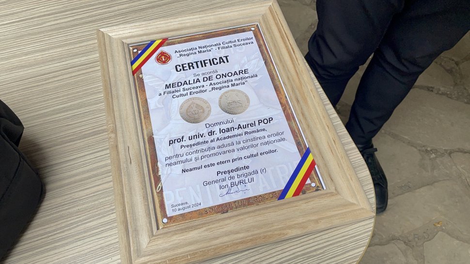 Președintele Academiei Române, academicianul Ioan Aurel Popa, a fost prezent sâmbătă la Suceava 1966