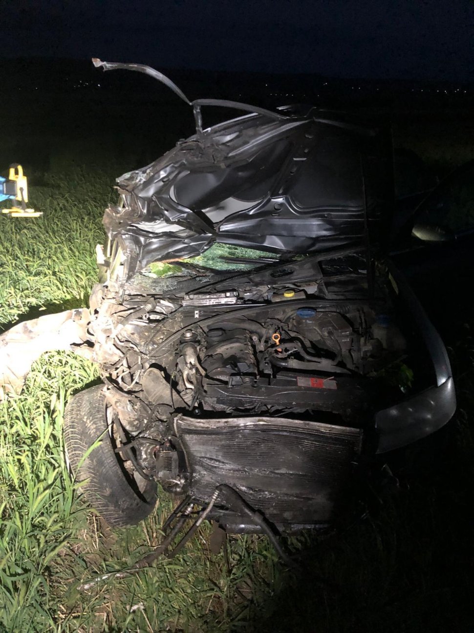  Doi morți și un rănit grav după ce un șofer beat a intrat într-o căruță 2010