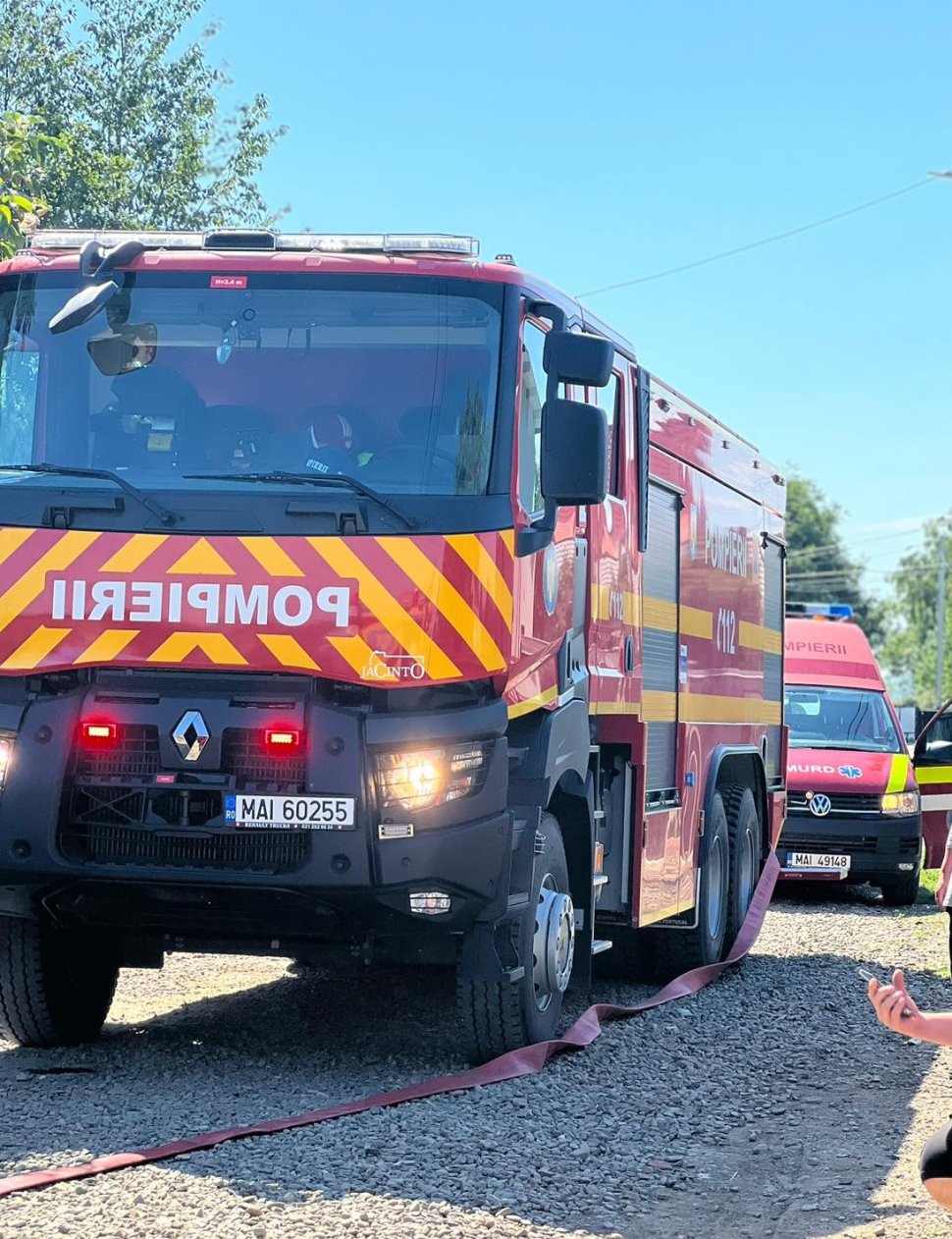 Incendiu de proporții la o locuință din Stamate  2096