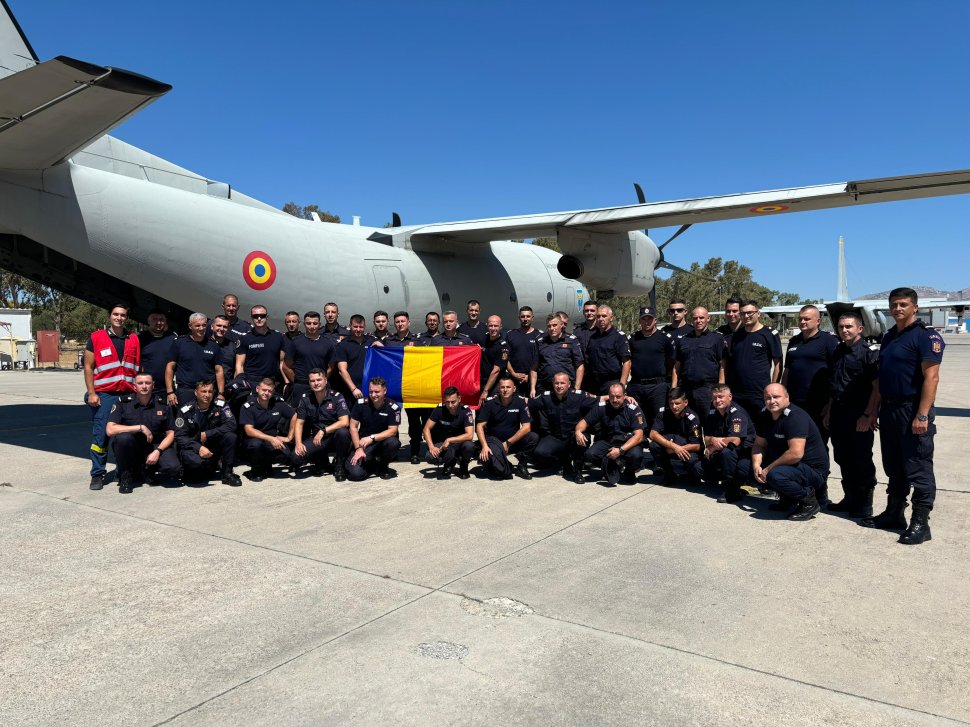 Pompierii români au ajuns în regiunea Attica 2082