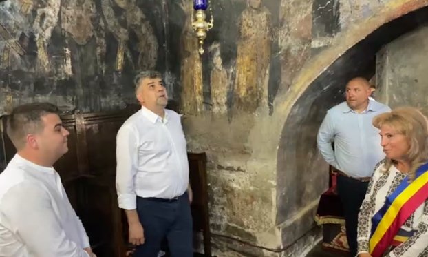 Premierul României a vizitat Biserica „Adormirea Maicii Domnului” 2166
