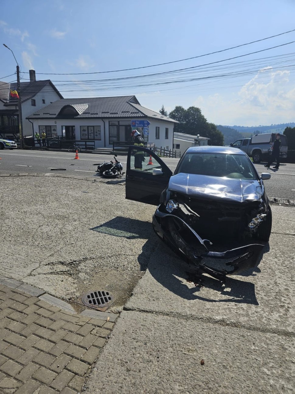 Un motociclist a ajuns la spital în urma unui accident la Poiana Stampei 2180