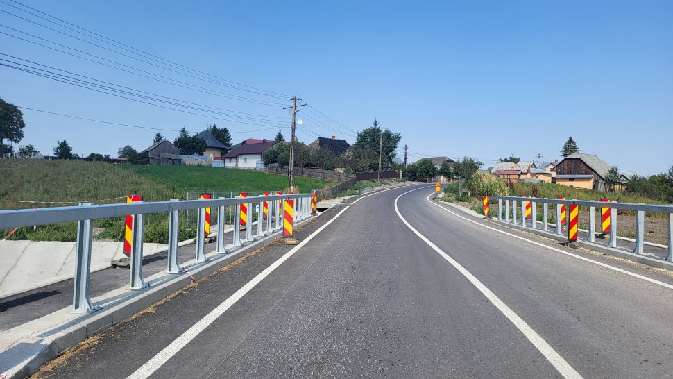 Drumul axial Dărmănești - Iași, cel mai lung drum modernizat de Consiliul Județean 2284