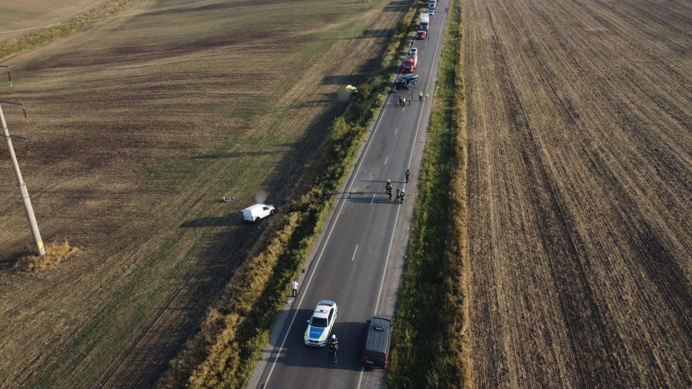 Planul roșu de intervenție, activat la Bălcăuți în urma unui accident rutier 2346